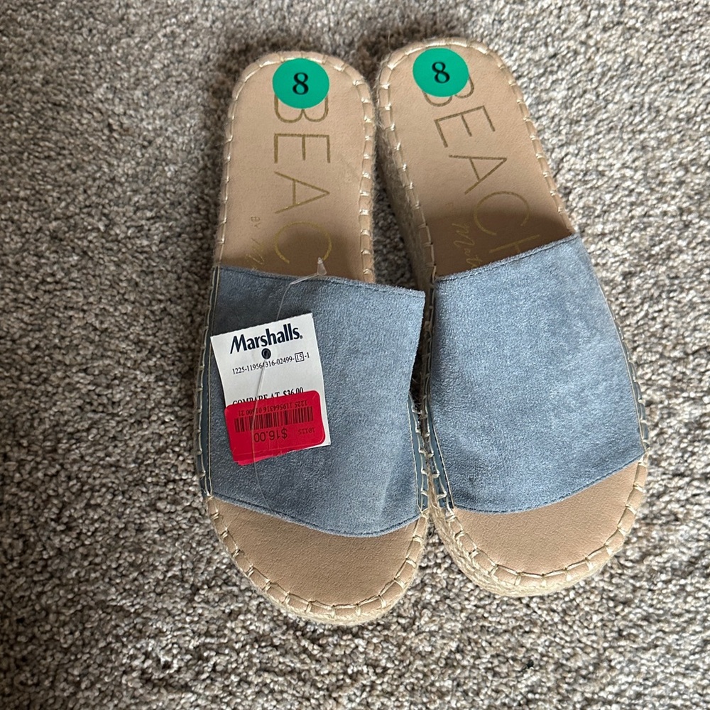 Beach Women's Blue Espadrilles